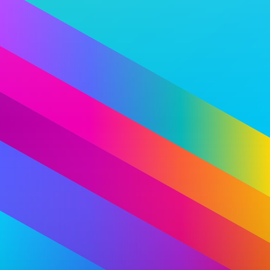 The Core board's top silkscreen: diagonal cyan, violet, magenta, and gold bands from the Holly Timecode identity.